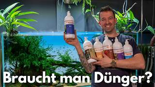 Brauche ich wirklich Dünger für ein schönes Aquarium?