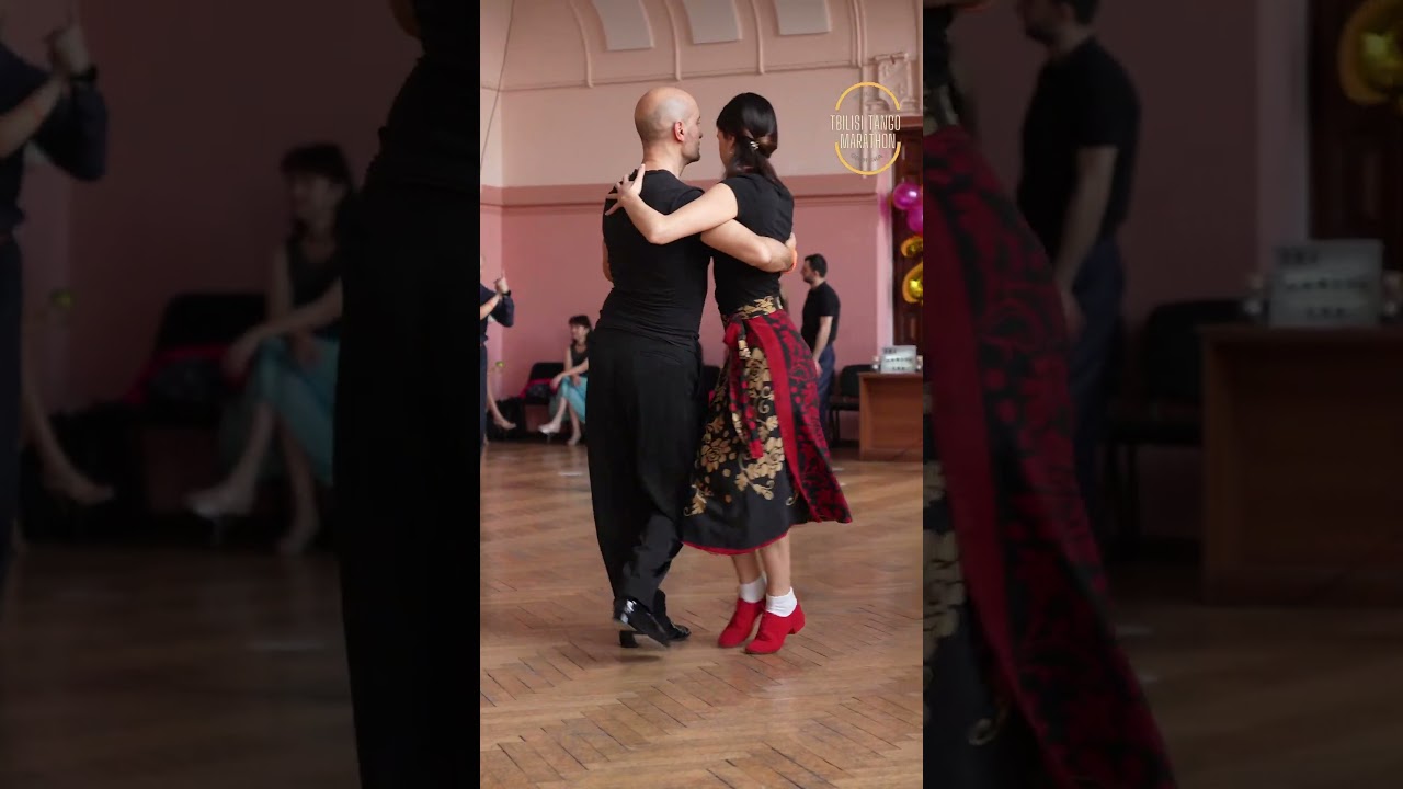 Video thumbnail for Lizi Khuskivadze & Alain Boukla at Tbilisi Tango Marathon 2025