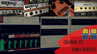 BATALHA LARANJA ! Comparação entre Orange | Darta Citrus | Amplitube Orange |  Mooer LE Labs