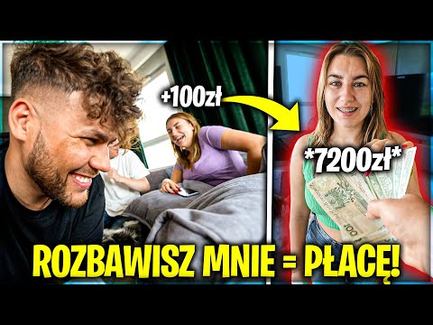 ROZŚMIESZYSZ MNIE = PŁACĘ $$$! *wygrała dużo hajsu*