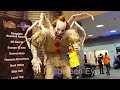 Giant Scary Animatronics! IT Pennywise Clown, Krampus | Transworld HAA Haunters Tradeshow