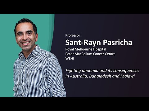 Professor Sant-Rayn Pasricha – 2022 Jian Zhou Medallist