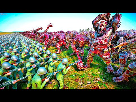 EVIL TROLLS Epic Battle Vs WW2 Soldiers - Ultimate Epic Battle Simulator 2 | UEBS 2
