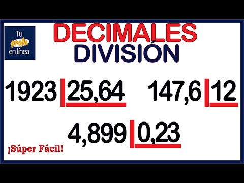 🛑Division of Decimal Numbers - 🚀 Super Easy!🚀