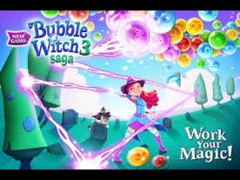 w7Bubble Witch Saga 3 Gameplay//Bubble//Fun Gameplay//Level 1515