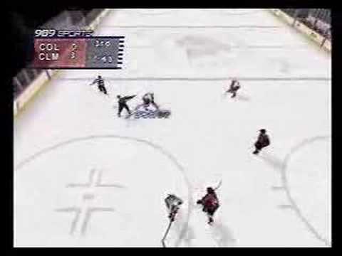 NHL Face Off 2001 Playstation 2 - Gameplay video part 2 of 2