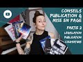 CONSEILS MISE EN PAGE ET PUBLICATION 2 2 Couverture Mentions Légales Publication