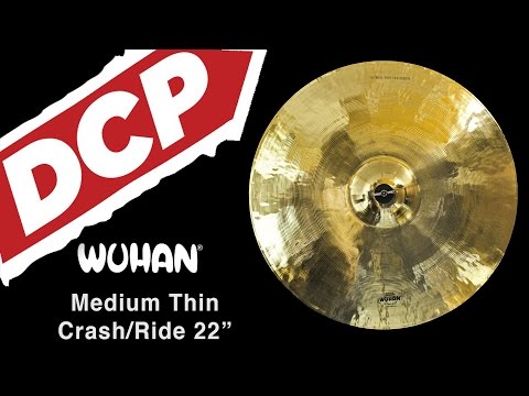 Wuhan Medium Thin Crash/Ride Cymbal 22"