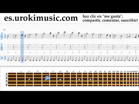 Tutorial de Mandolina Jingle Bell Rock Clases Notas Parte#1 um-i927