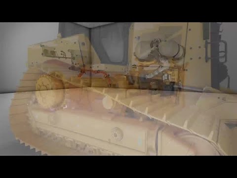 In de Cat D6 XE elektrische aandrijflijn