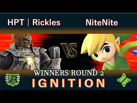 Ignition #116 WINNERS ROUND 2 - HPT | Rickles (Ganondorf) vs NiteNite (Toon Link)