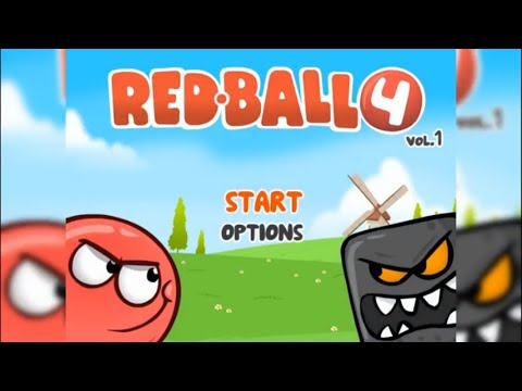 Red Ball 4 Volume 1 FULL Walkthrough 4K