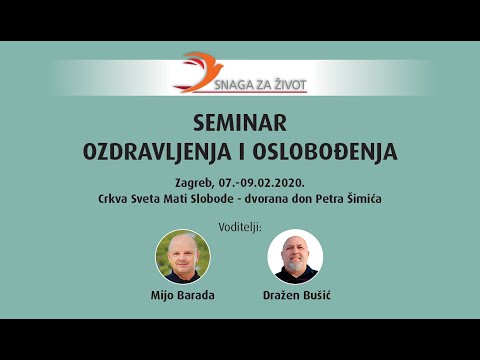 SEMINAR: Mijo Barada i Dražen Bušić u crkvi Sveta Mati Slobode (1. dio)