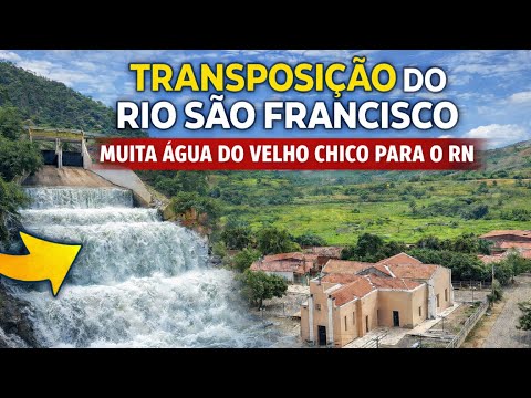 MUITA ÁGUA DA TRANSPOSIÇÃO PARA O RIO GRANDE DO NORTE, BOQUEIRÃO DE CAJAZEIRAS/PB. 