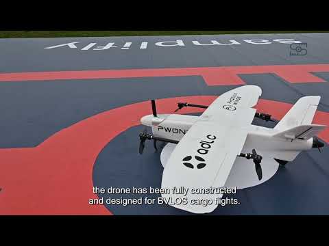 Samplifly : Cargo drone transportation in the Port of Antwerp