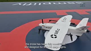 Samplifly : Cargo drone transportation in the Port of Antwerp