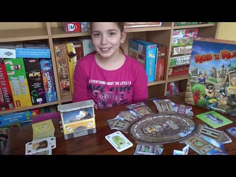 Rob`n Run társasjáték bemutató - Liza Világa