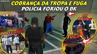 PM FORJOU O BK! | COBRANÇA DA TROPA E FUGA | BONEZINHO DE VOLTA? - BKINHO RP CLIP'S