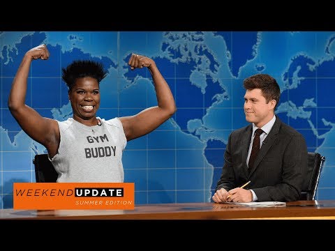 Weekend Update: Leslie Jones on Summer Beach Bodies - SNL
