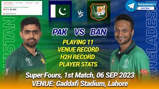 🔴LIVE PAK vs BAN Live Prediction| BAN vs PAK | Bangladesh vs Pakistan 6th T20I