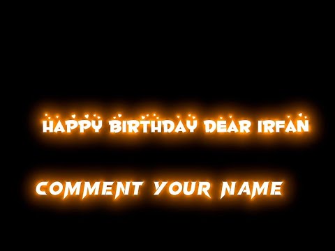 Happy birthday to Irfan