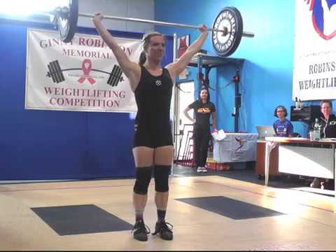 2017 Ginny Robinson Memorial Weightlifting W58 and Lighter Snatch Lift