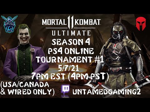 MK11 Ultimate Season 4 PS4 Online Tournament #1 5/7/21