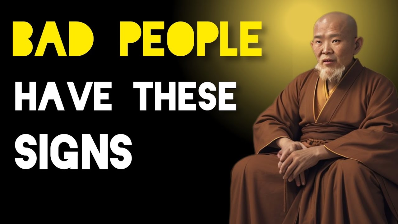 BEAWARE! 9 EVIDENT Signs That There Is An Evil Person Next To You - Zen And Buddhism Teachings.