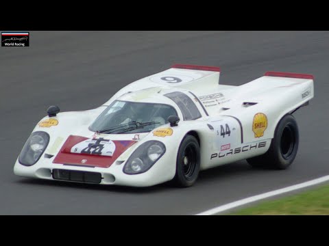 Porsche 917K Pure Flat 12 Sound ! Le Mans Classic 2023