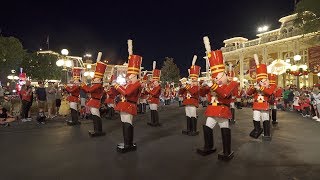Mickey's Once Upon a Christmastime Parade nighttime 2019