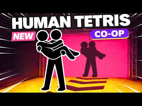 11-Min HUMAN TETRIS | Immersive Interactive Warm Up | CO-OP 2 Players | THE NEXT PART