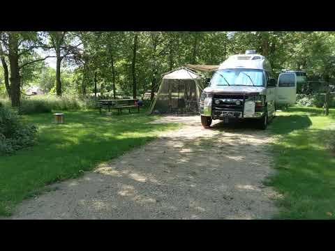 Video showing campground loop