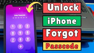 How To Unlock iPhone X Series If Forgot Passcode Without Data Losing | iPhone X/Xr/Xs And XS Max ✅