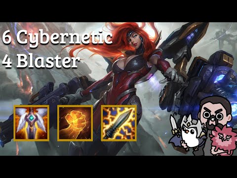 6 Cybernetic 4 Blaster...MF Does all the work | TFT SET 3 | Teamfight Tactics