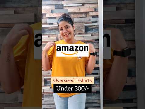 Pooja Amare Tshirts Haul video
