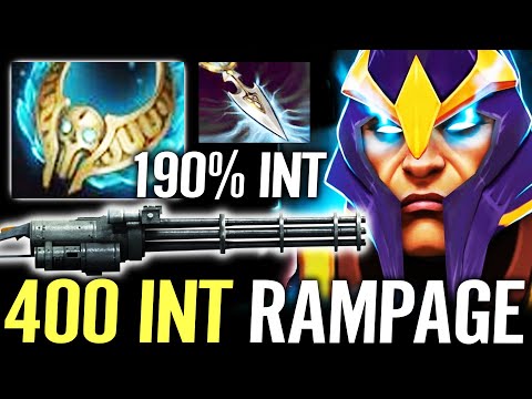 🔥 400 INT Silencer RAMPAGE CARRY — Revenant Brooch 190% INT as DMG 20.000 Gold Comeback Dota 2 Pro