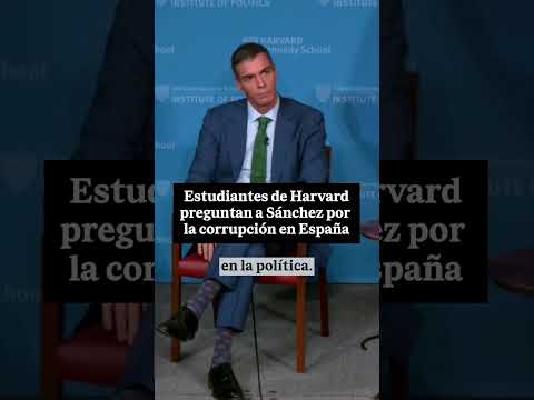 💥 Harvard acorrala a Pedro Sánchez: «Tú ya los has condenado»