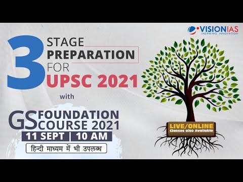 GS Foundation Course 2021 | 11 Sept, 10 AM | Online & Offline Modes