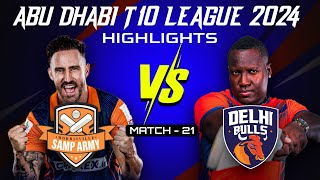 Morrisville Samp Army VS Delhi Bulls