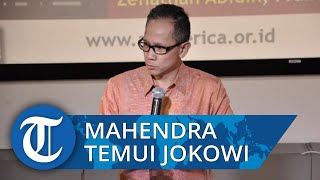 Jadi Calon Wakil Menteri, Mahendra Siregar Menghadap Presiden Jokowi di Istana Merdeka