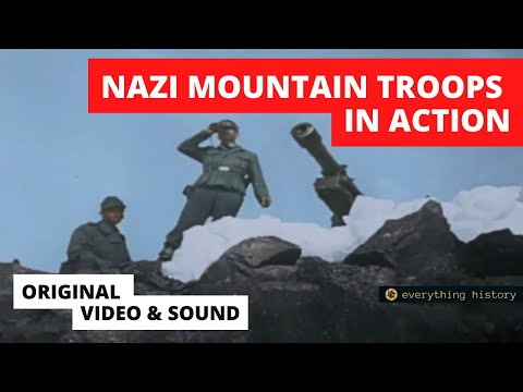 German mountain troops in action - 1942 WW2 Gebirgsjäger Combat Footage in the Caucasus