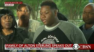 Chris Stewart — CBS News Alton Sterling Press Conference