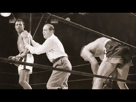 Randy Turpin vs Sugar Ray Robinson 2 || HIGHLIGHTS