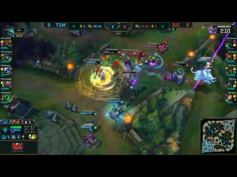 TSM vs DIG Highlights Game 1 NA LCS Summer 2017 Team Solo Mid vs Dignitas by Onivia