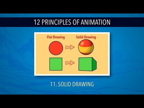 12 Principles of Animation; 11 Solid Drawing