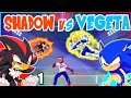Sonic Shadow REACT To Shadow Vs Vegeta Cartoon Beatbox Battles