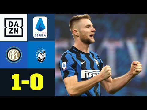 Inter auf Meisterkurs - Skriniar rettet knappen Sieg: Inter Mailand - Atalanta 1:0 | Serie A | DAZN