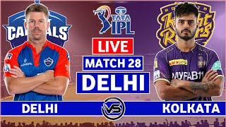 Delhi Capitals v Kolkata Knight Riders Live Scores | DC v KKR Live Scores & Commentary | 2nd Innings