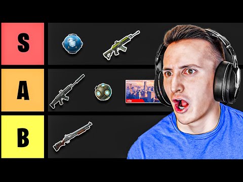 The BEST Fortnite Ballistic Tier List (Weapons, Gadgets, Maps)