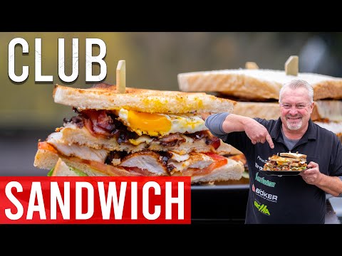 Saftiges Club Sandwich mit Hähnchenstreifen // Peter Zeitler